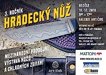 plakát vystava nožů HK 2018