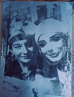 leptaná fotografie