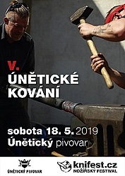 plakát Unětické kování 2019
