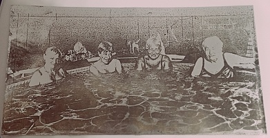 leptaná fotografie